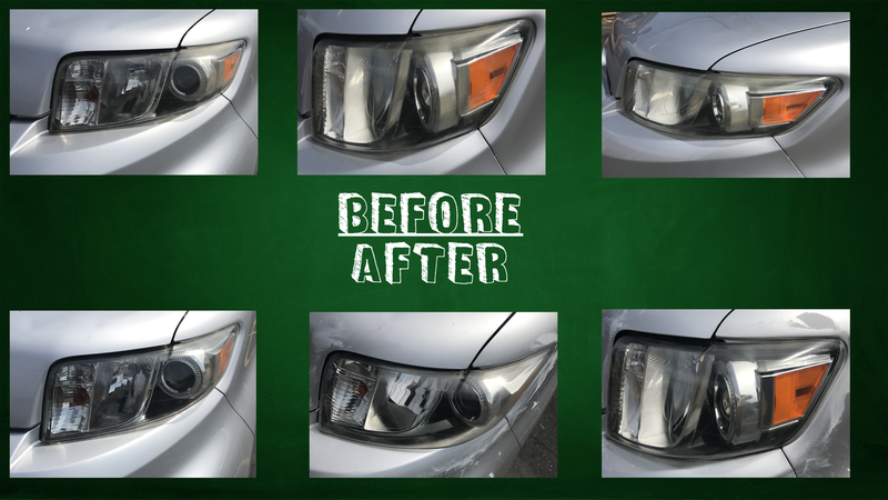 Before and After Driver Side 