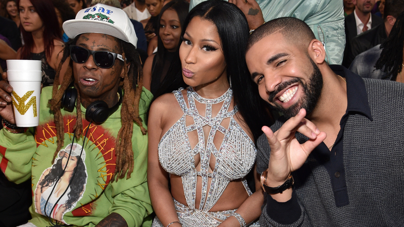 Lil Wayne, Nicki Minaj, and Drake