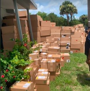 Massive Amazon Delivery