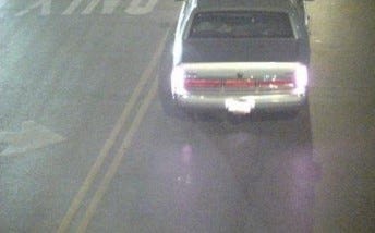 back of Lincoln Town Car