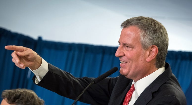 Mayor Bill de Blasio