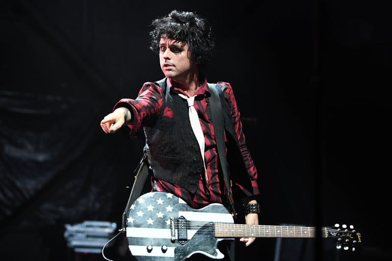 Billie Joe Armstrong of Green Day performs at the Coral Sky Amphitheatre