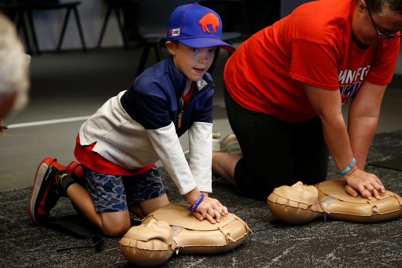 The American Heart Association says there's been a groundswell of interest in hands-only CPR in the six months since Damar Hamlin collapsed on the field during a nationally televised game. Jason Stulb says the interest has not diminished. 