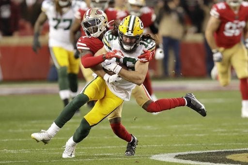 Green Bay Packers wide receiver Jake Kumerow