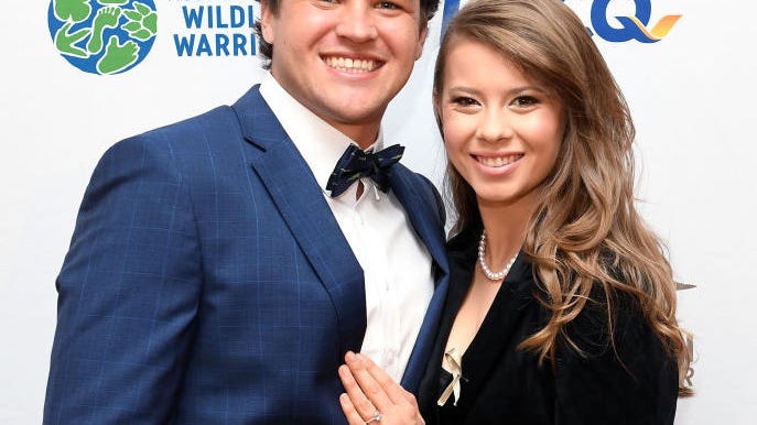 Bindi Irwin and Chandler Powell's daughter meets baby kangaroos: ‘Our human joey’