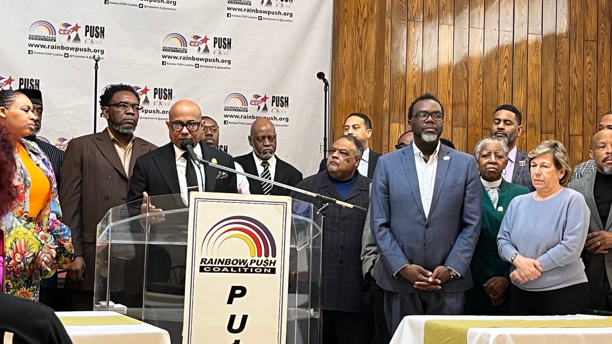 Clergy members offer prayers on the eve of Election Day