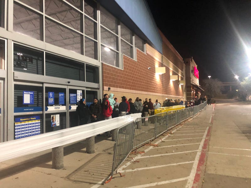 "Black Friday" shoppers in search of deals, fully stocked shelves in North Texas
