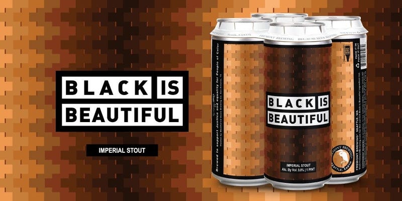 black is beautiful beer
