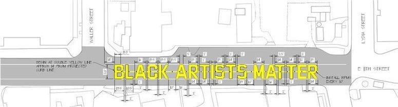 Black Artists Matter design