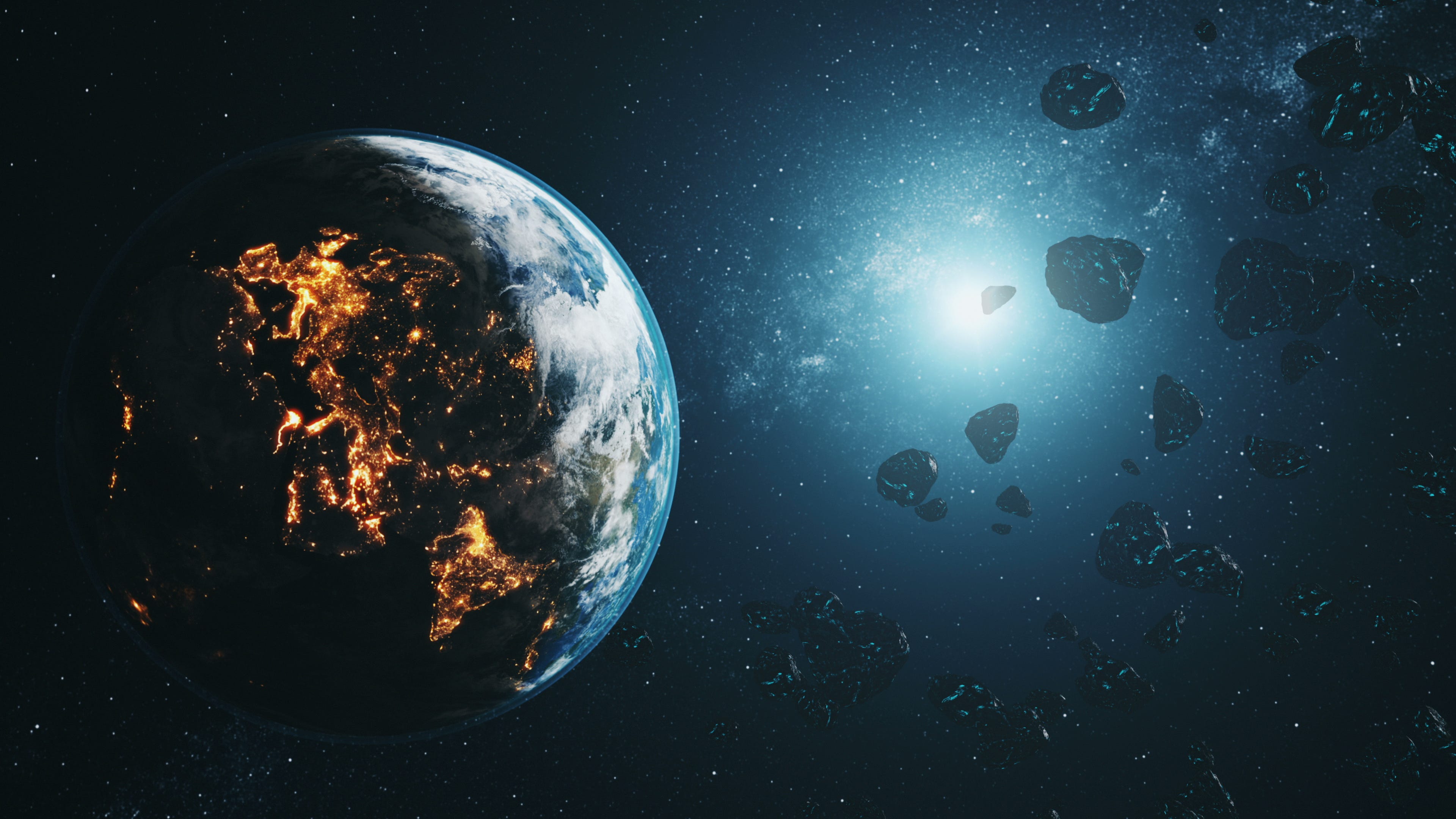 NASA: Several large asteroids projected to zoom past Earth this week
