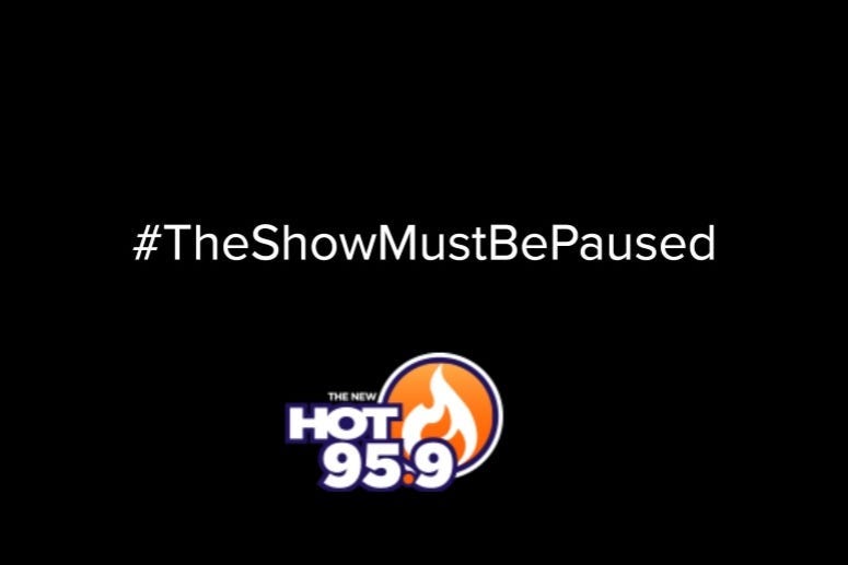 the show must be paused 