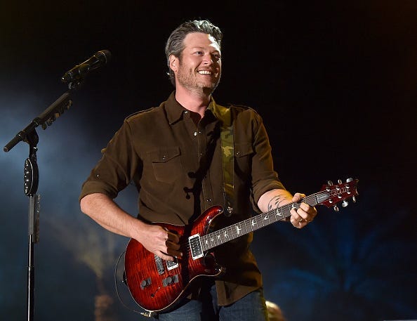 Blake Shelton, Vodka, Doll, Holiday 