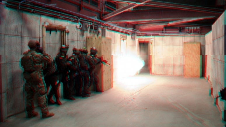 Special Forces explosive breaching