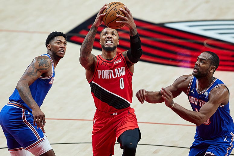 Damian Lillard Portland Trail Blazers