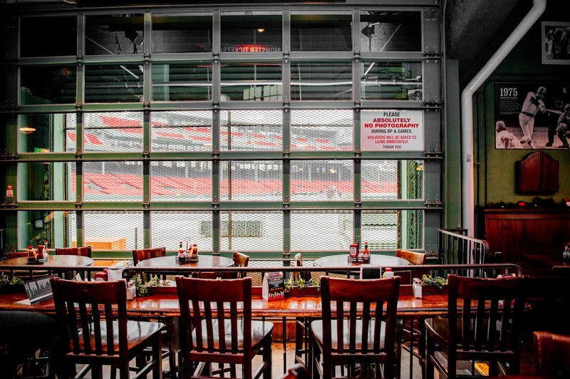 Bleacher Bar in Fenway Park