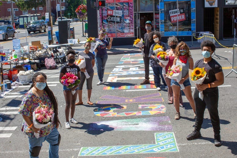 West Seattle Black Lives Matter mural