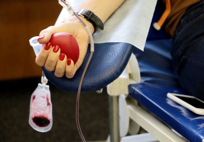 blood donations