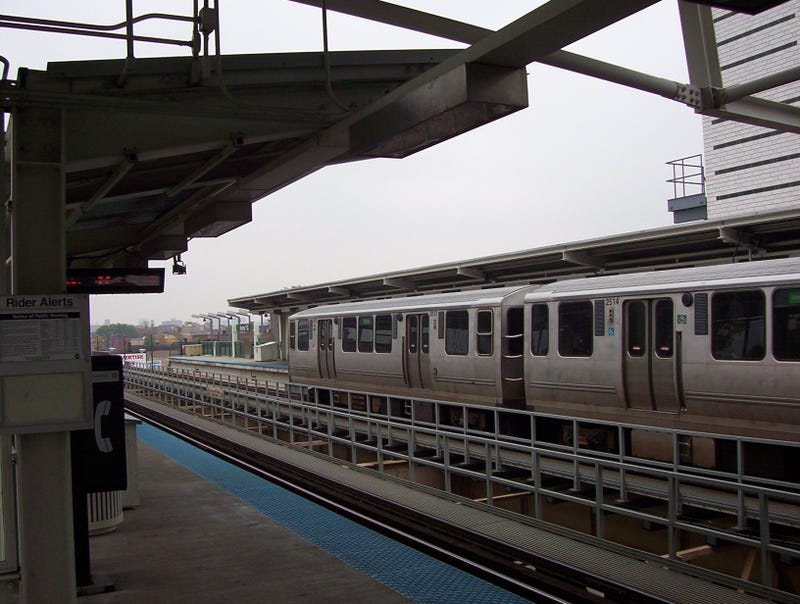 Blue Line train