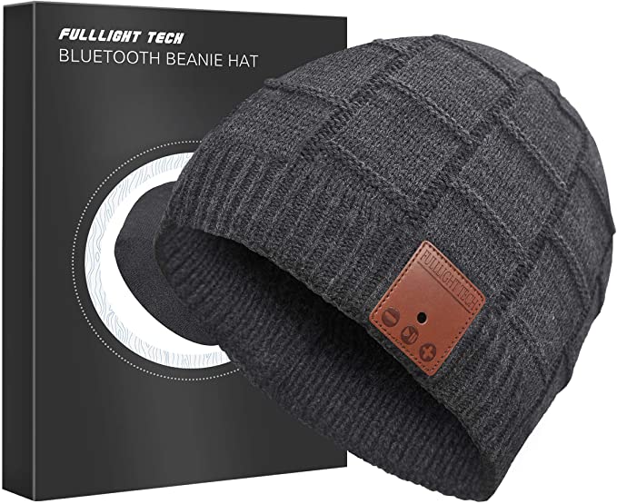 Bluetooth beanie with headphones