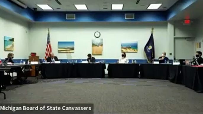 Board of State Canvassers votes 3-0 to certify Michigan election results