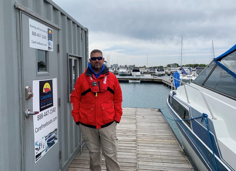 captain on dock