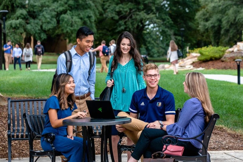 Bob Jones University students