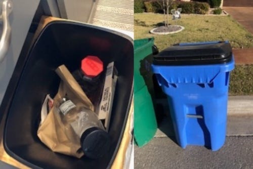 Bob M Recycling 1Thing at Home