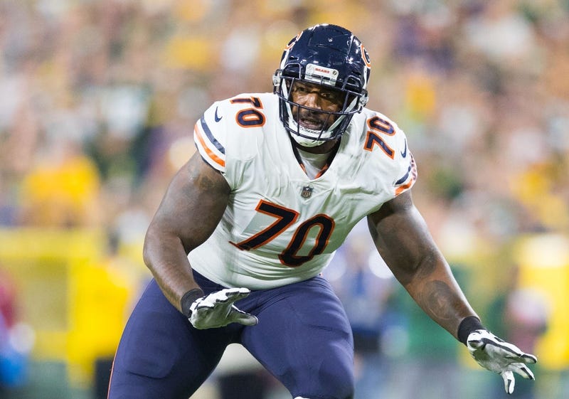Bears offensive tackle Bobby Massie