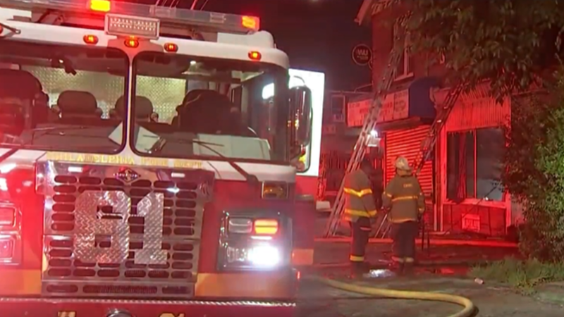 Human remains found after house fire in Northeast Philadelphia
