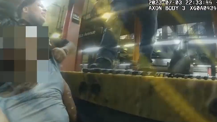 VIDEO: NYPD pulls man off subway tracks