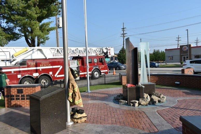 Boiling Springs Fire District 9/11 memorial