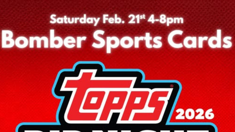 Topps 2026 Rip Night at Bomber Sports Cards
