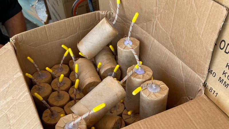LAPD: Miscalculation led to explosion after seizure of illegal fireworks