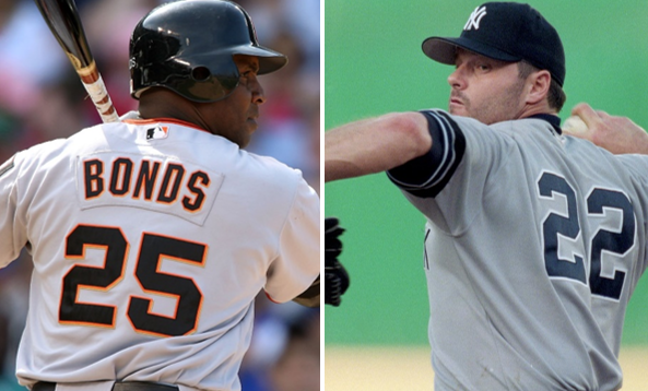 Barry Bonds and Roger Clemens