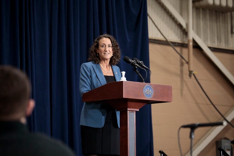 Secretary of State Kathy Boockvar will step down, effective Feb. 5, 202