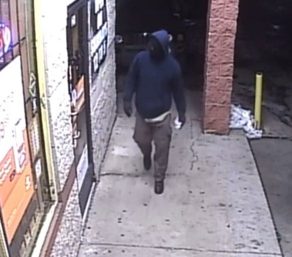 Boost Mobile robber entering store