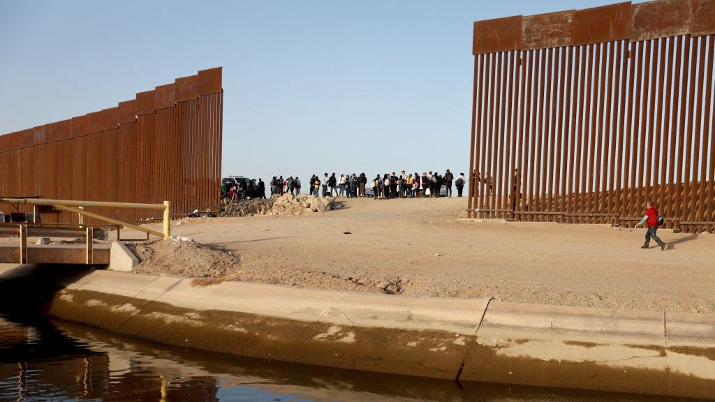 Biden orders completion of the Trump-funded US border wall