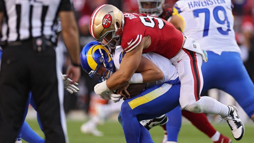 49ers defense dominates in 'Monday Night Football' win over Rams