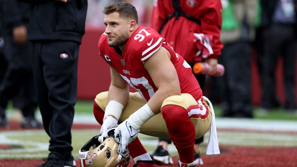 Examining Nick Bosa's contract holdout to begin 49ers training camp