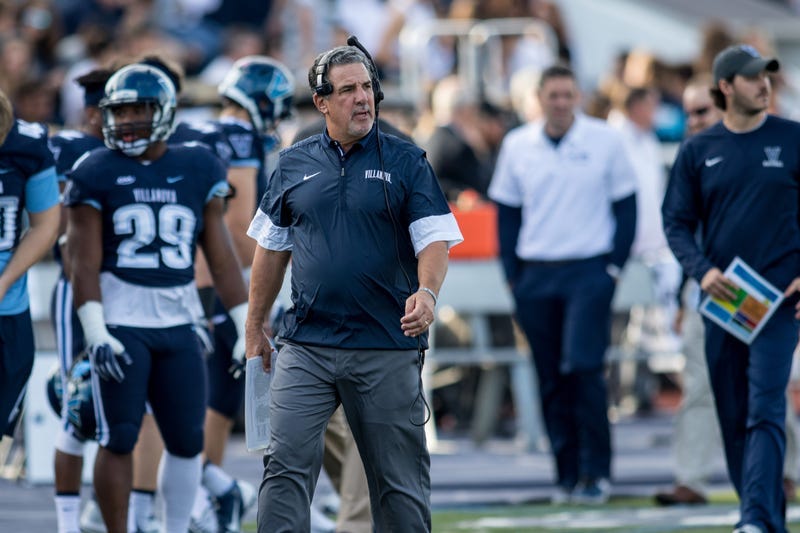 Villanova football head coach Mark Ferrante