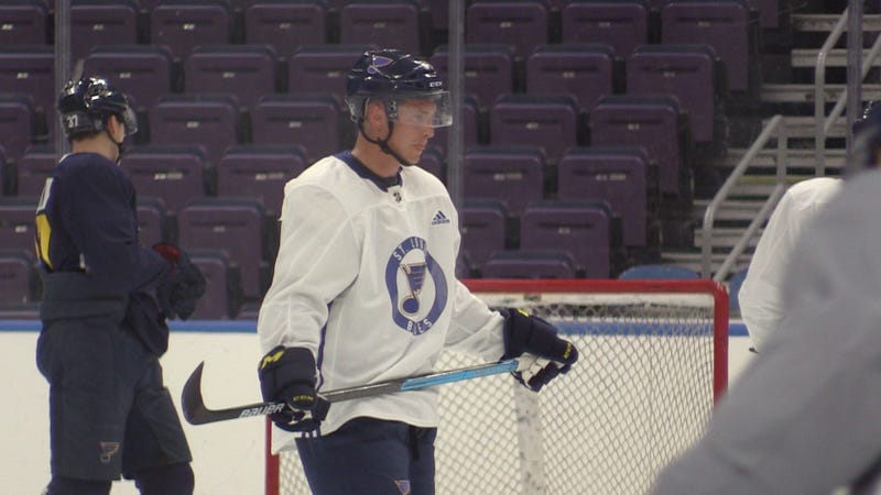 St. Louis Blues center Tyler Bozak.