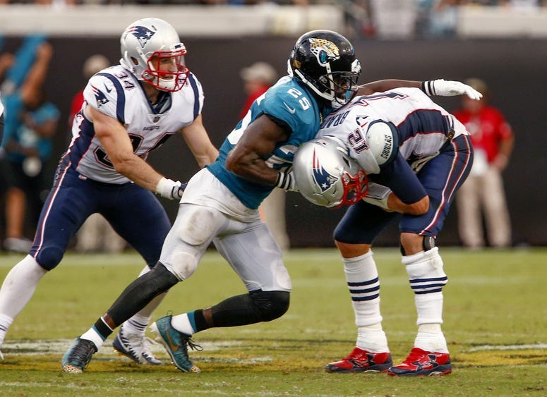 Tom Brady sacked