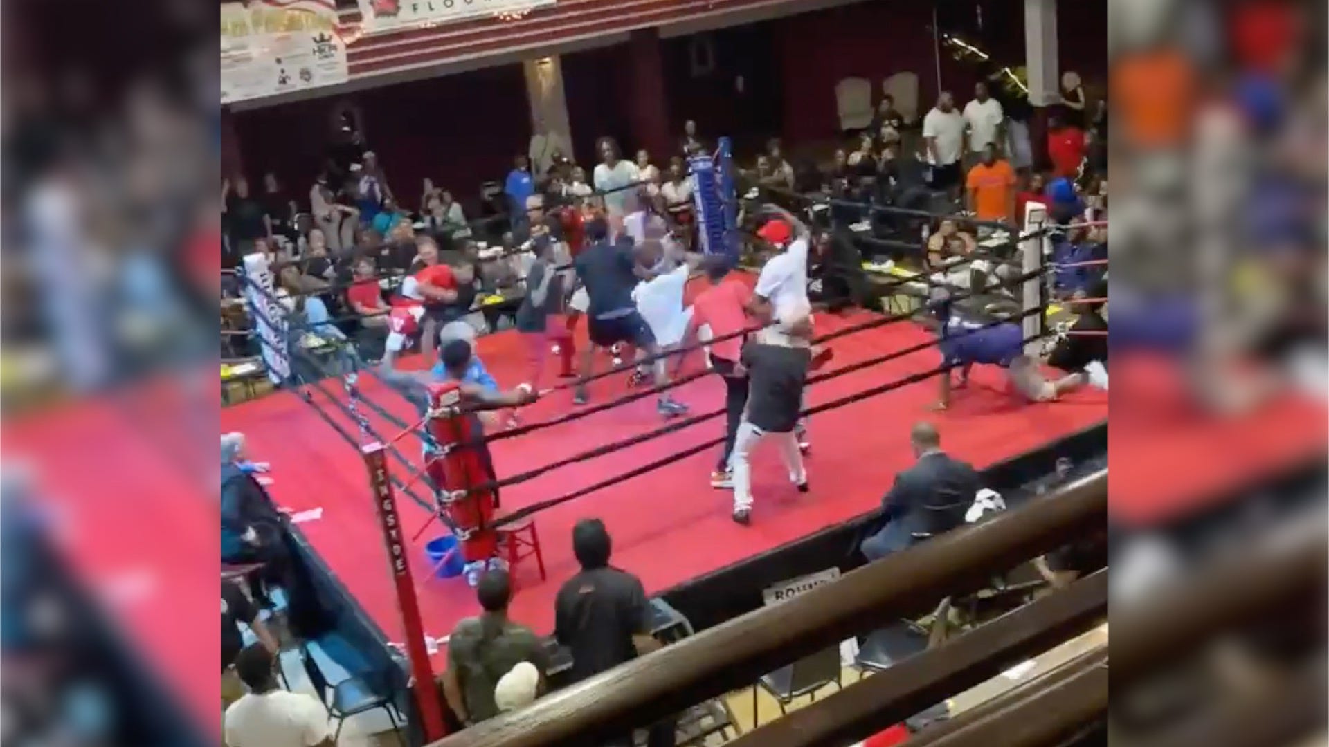 WATCH: Brawl erupts amid boxing match in St. Louis