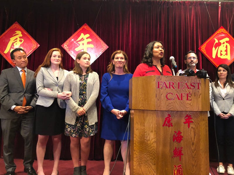 SF Mayor London Breed announces Suzy Loftus as interim DA on Oct. 4