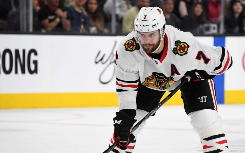 Blackhawks defenseman Brent Seabrook