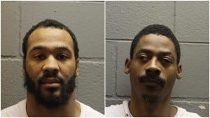 Brentez Davis (left) and Melvin Nixon