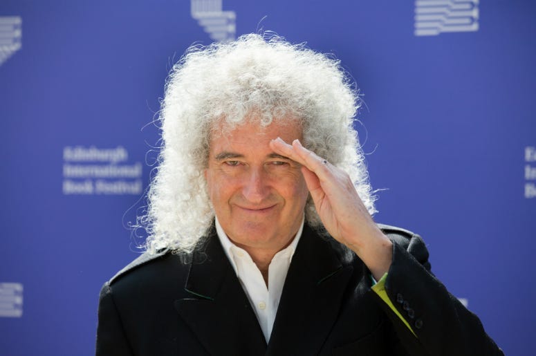 Queen guitarist Brian May