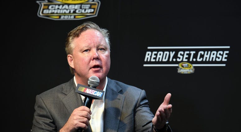 NASCAR chairman Brian France in 2016