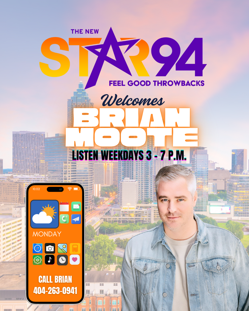 Brian Moote afternoon drive at star 94