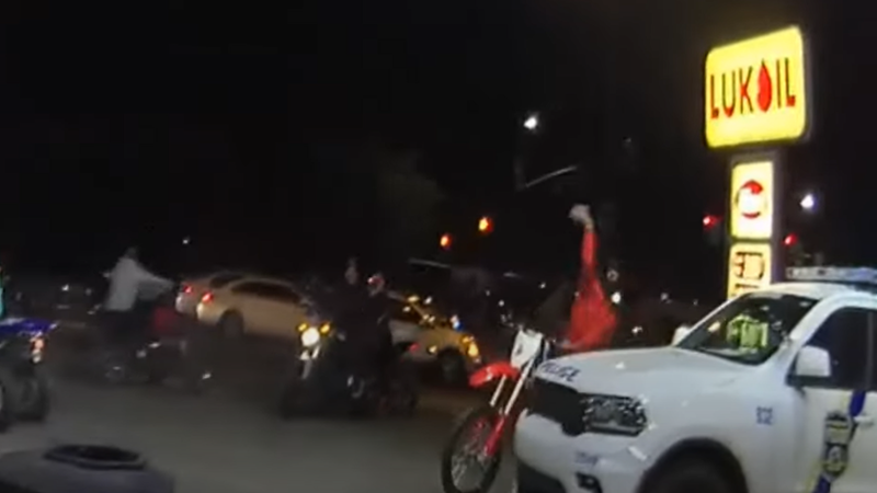 Dirt biker wanted for assault on police
